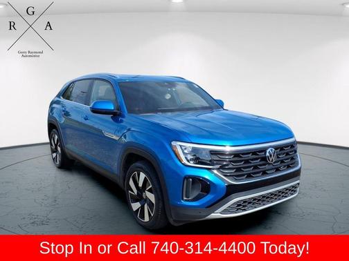 Kingfisher Blue Metallic 2024 Volkswagen Atlas Cross Sport 2.0T SE w/Technology 4MOTION