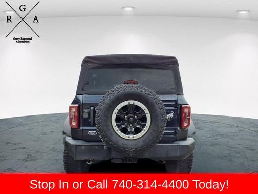 Antimatter Blue Metallic 2021 Ford Bronco Big Bend