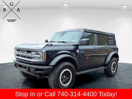 Antimatter Blue Metallic 2021 Ford Bronco Big Bend