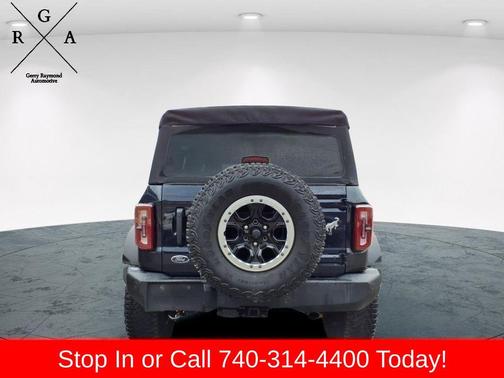 Antimatter Blue Metallic 2021 Ford Bronco Big Bend