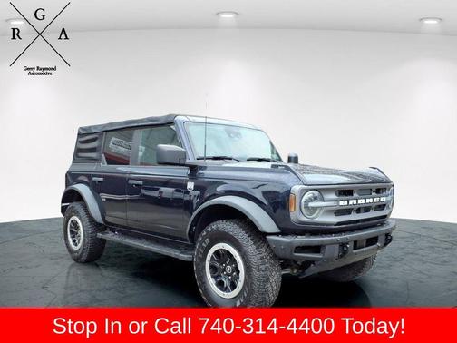 Antimatter Blue Metallic 2021 Ford Bronco Big Bend