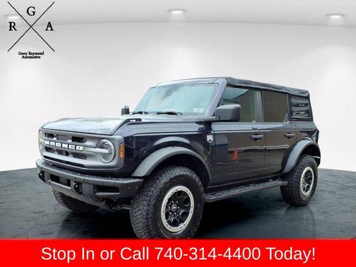 Antimatter Blue Metallic 2021 Ford Bronco Big Bend