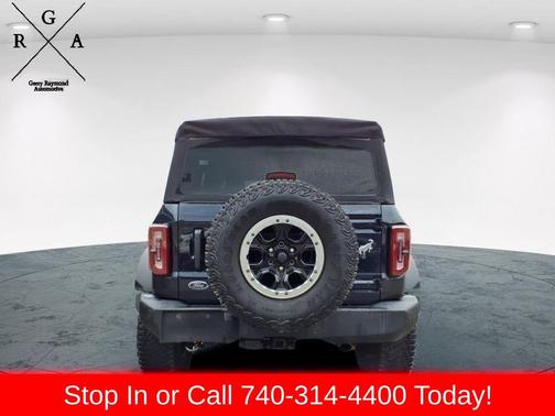 Antimatter Blue Metallic 2021 Ford Bronco Big Bend