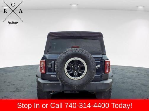 Antimatter Blue Metallic 2021 Ford Bronco Big Bend