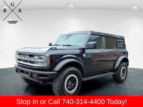Antimatter Blue Metallic 2021 Ford Bronco Big Bend