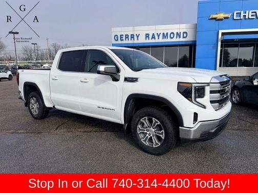 Summit White 2026 GMC Sierra 1500 SLE