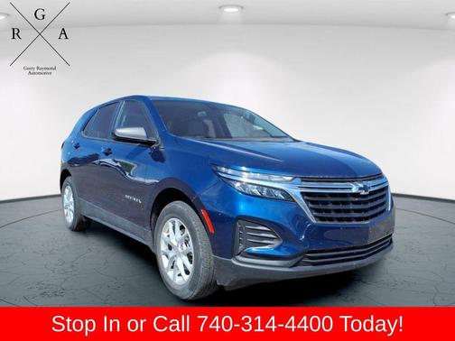 Blue Glow Metallic 2023 Chevrolet Equinox LS