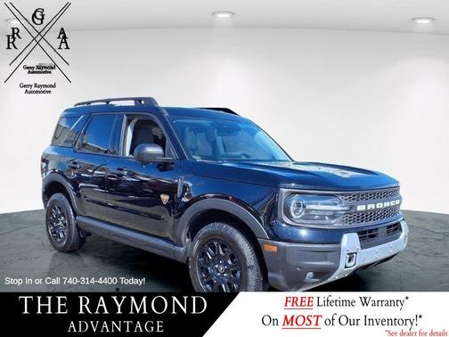 Shadow Black 2025 Ford Bronco Sport Badlands