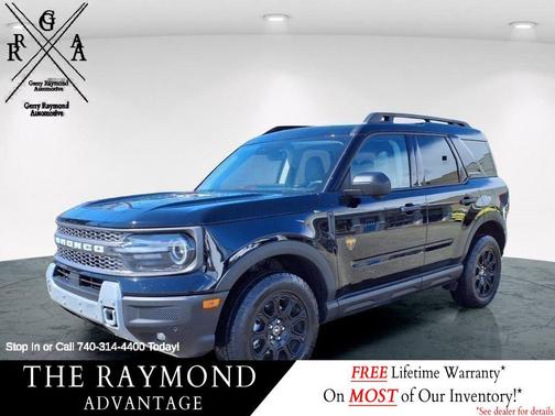 Shadow Black 2025 Ford Bronco Sport Badlands