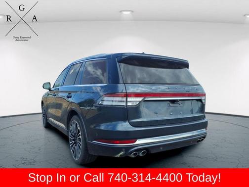 Blue Clearcoat 2020 Lincoln Aviator Black Label AWD