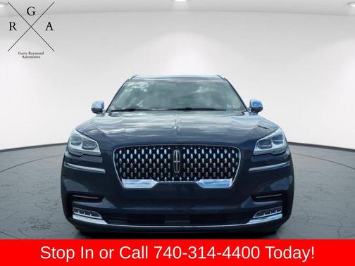 Blue Clearcoat 2020 Lincoln Aviator Black Label AWD