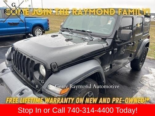Black Clearcoat 2018 Jeep Wrangler Unlimited Sport