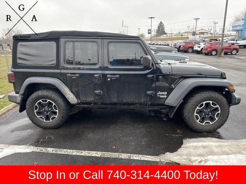 Black Clearcoat 2018 Jeep Wrangler Unlimited Sport