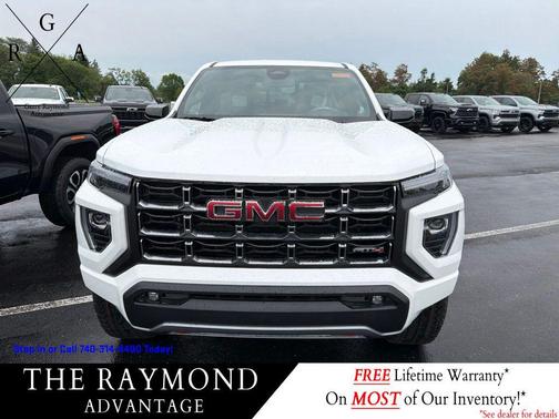 Summit White 2026 GMC Canyon AT4