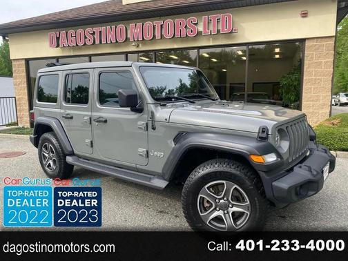 Sting Gray 2020 Jeep Wrangler Unlimited Sport