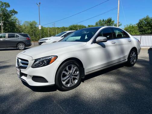 White 2016 Mercedes-Benz C-Class C 300 4MATIC Sport