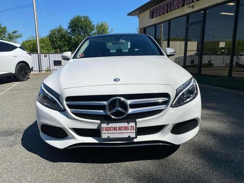 White 2016 Mercedes-Benz C-Class C 300 4MATIC Sport