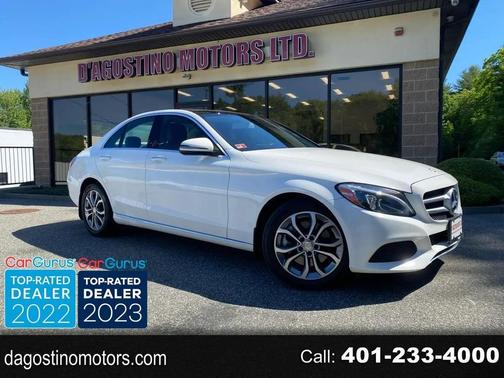 White 2016 Mercedes-Benz C-Class C 300 4MATIC Sport