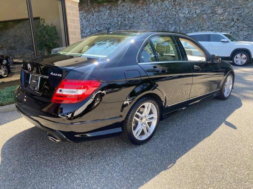 Black 2013 Mercedes-Benz C-Class C 300 4MATIC Sport