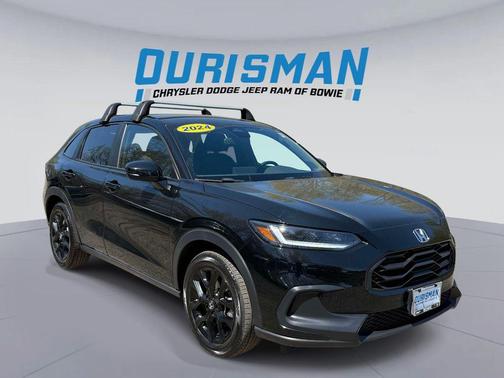 Crystal Black Pearl 2024 Honda HR-V Sport