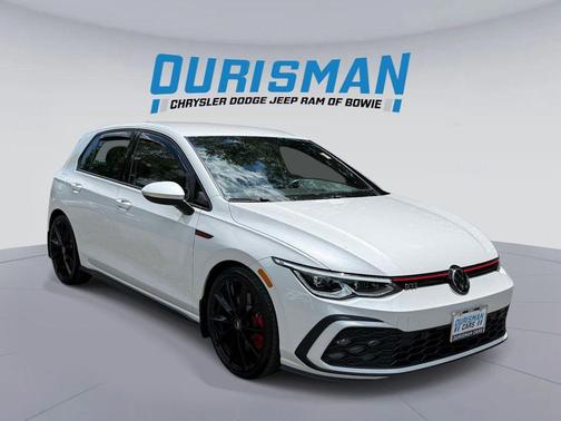 Opal White 2024 Volkswagen Golf GTI 2.0T S DSG