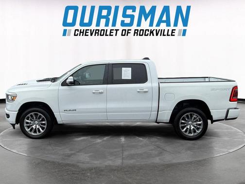 Bright White Clearcoat 2023 RAM 1500 Laramie