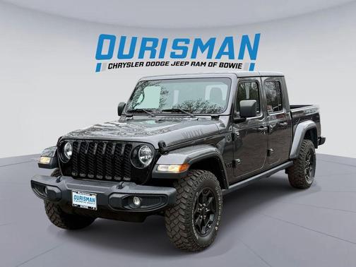 Granite Crystal Metallic Clearcoat 2022 Jeep Gladiator Willys 4x4