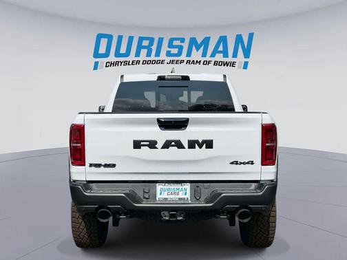 Bright White Clearcoat 2026 RAM 1500 RHO Crew Cab 4x4 5'7' Box