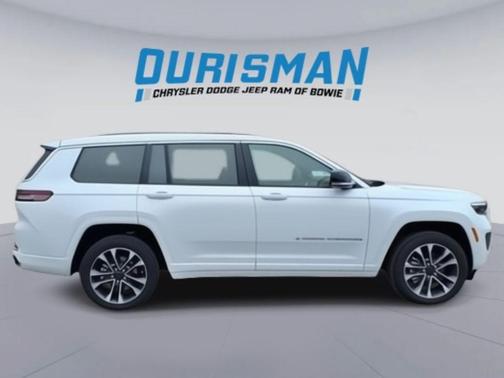 Bright White Clearcoat 2025 Jeep Grand Cherokee L Overland