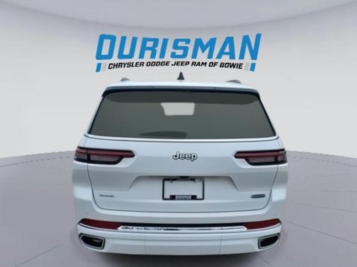 Bright White Clearcoat 2025 Jeep Grand Cherokee L Overland