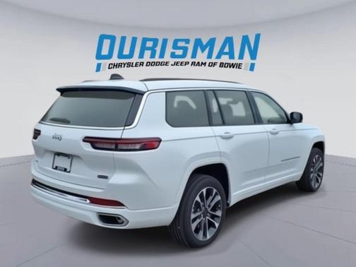 Bright White Clearcoat 2025 Jeep Grand Cherokee L Overland
