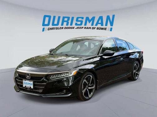 Crystal Black Pearl 2022 Honda Accord Sport 1.5T
