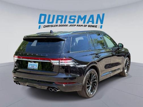 Infinite Black Metallic Clearcoat 2024 Lincoln Aviator Black Label AWD