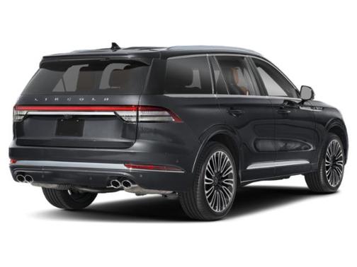 Infinite Black Metallic Clearcoat 2024 Lincoln Aviator Black Label AWD