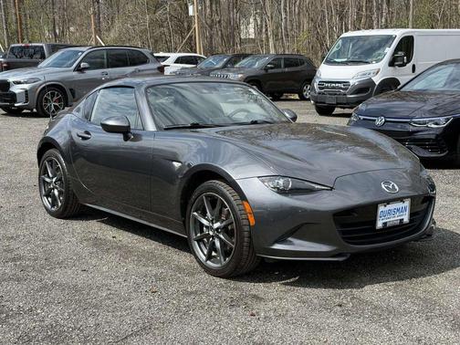 Machine Gray Metallic 2019 Mazda MX-5 Miata RF Grand Touring