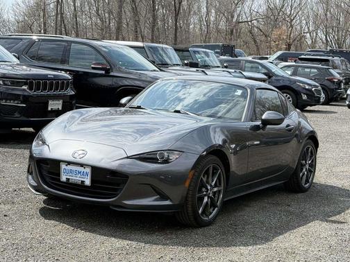Machine Gray Metallic 2019 Mazda MX-5 Miata RF Grand Touring