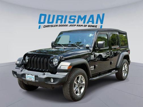 Black Clearcoat 2021 Jeep Wrangler Unlimited Sport