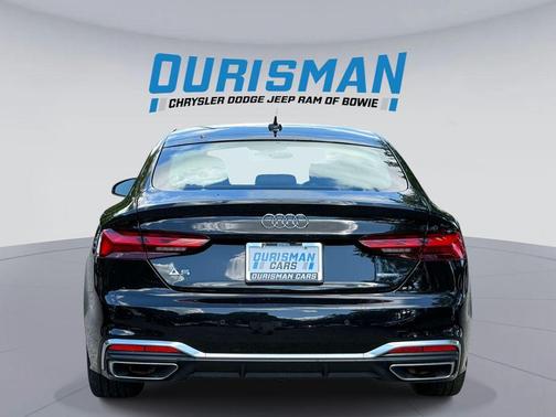 Mythos Black Metallic 2021 Audi A5 Sportback 45 S Line Prestige