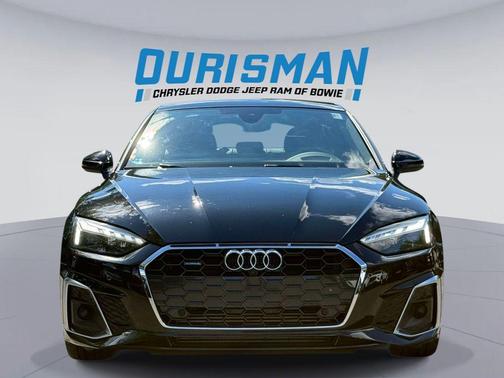 Mythos Black Metallic 2021 Audi A5 Sportback 45 S Line Prestige