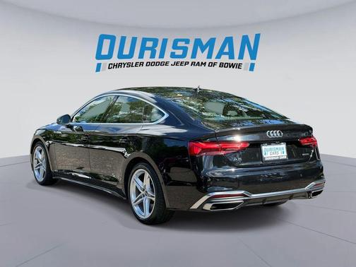 Mythos Black Metallic 2021 Audi A5 Sportback 45 S Line Prestige