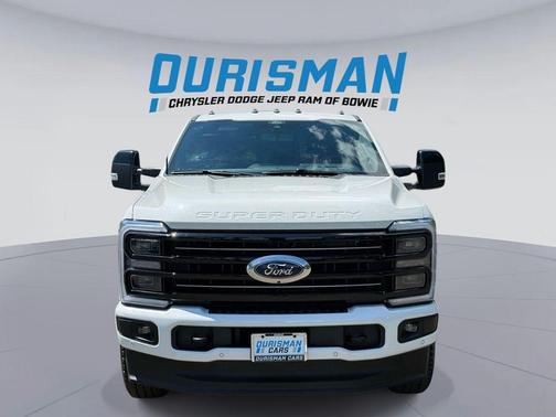 Star White Metallic Tri-Coat 2025 Ford F-250 Platinum