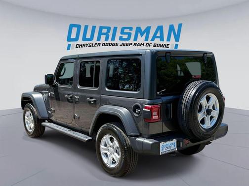 Granite Crystal Metallic Clearcoat 2021 Jeep Wrangler Unlimited Sport
