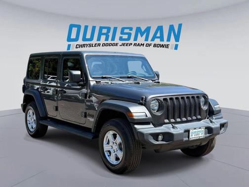 Granite Crystal Metallic Clearcoat 2021 Jeep Wrangler Unlimited Sport
