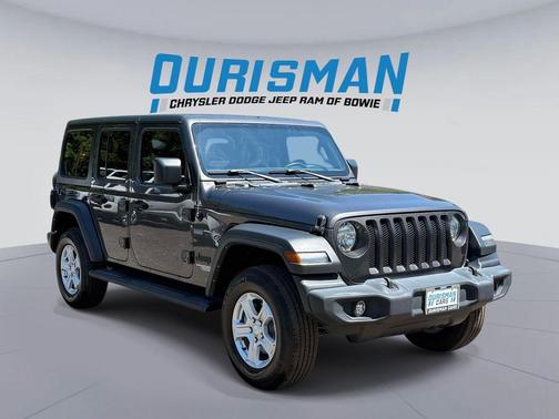 Granite Crystal Metallic Clearcoat 2021 Jeep Wrangler Unlimited Sport
