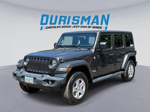 Granite Crystal Metallic Clearcoat 2021 Jeep Wrangler Unlimited Sport