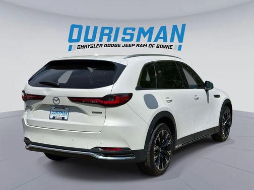 Rhodium White Premium 2024 Mazda CX-90 PHEV Premium