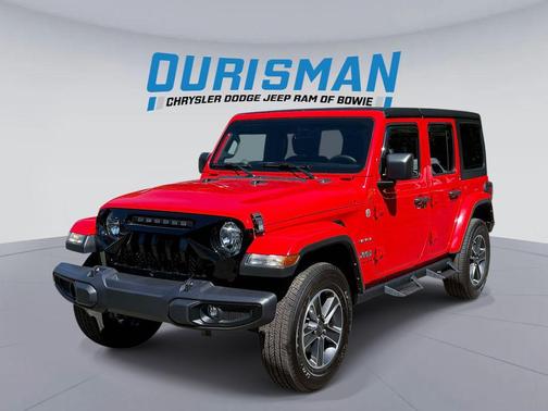 Firecracker Red Clearcoat 2023 Jeep Wrangler 4-Door Sahara 4x4