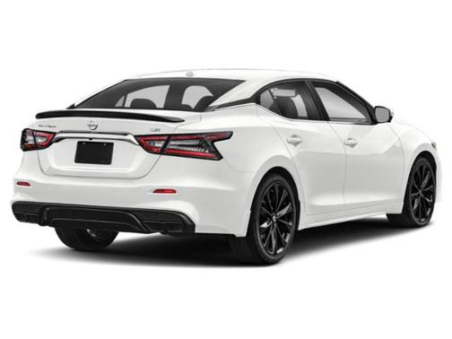 Pearl White Tricoat 2022 Nissan Maxima SR Xtronic CVT