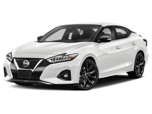 Pearl White Tricoat 2022 Nissan Maxima SR Xtronic CVT