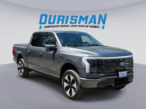 Carbonized Gray Metallic 2024 Ford F-150 Lightning Platinum